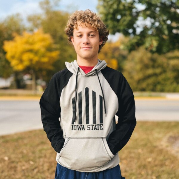 CI Sport 5-Bar Black & Gray Hoodie